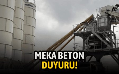 Meka Beton Santralleri İmalat Sanayi Ve Ticaret A.Ş. Yeni İş İlişkisi